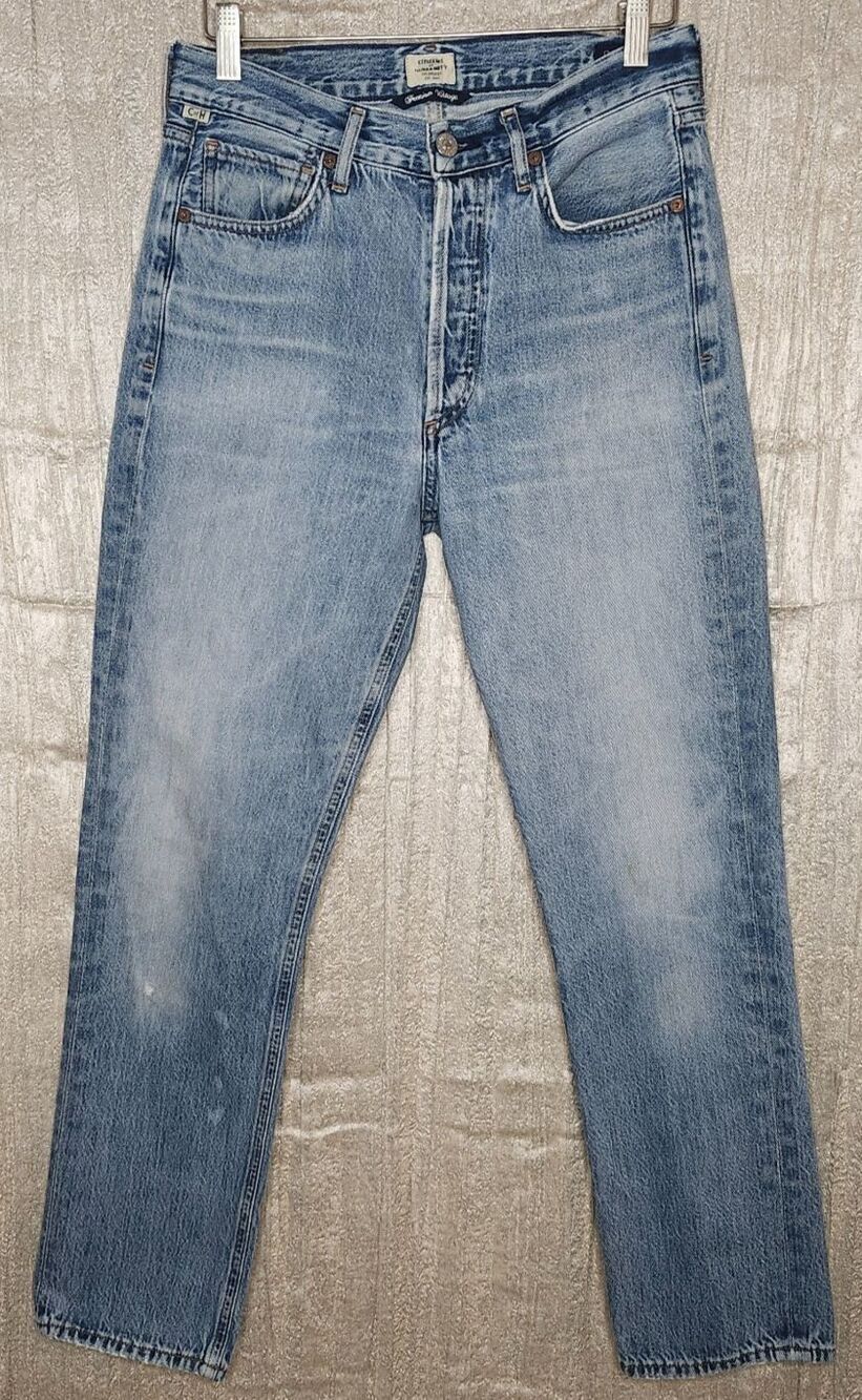 Citizens of Humanity Charlotte 100% Cotton High Rise Straight Jeans 26